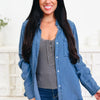 Right Place Right Time Button Down Top - 2 Colors!