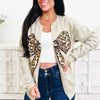 Spotted Sweetheart Leopard Graphic Cardigan