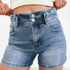Blessed & Gifted By Risen - Denim Shorts - Light