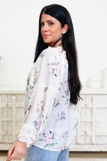 Yes Indeed Floral Top