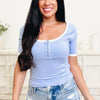 The Silver Lining Top - 2 Colors!