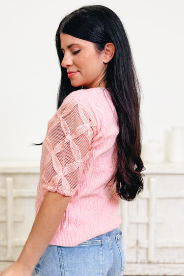 Diamond Cutter Floral Top