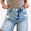 Light The Trail By Risen - Denim Shorts - 2 Colors!