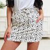 So Natural Floral Skort - Neutral