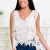 Time & Space Crochet Tank Top - 2 Colors!
