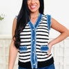 Finish Line Stripe Vest