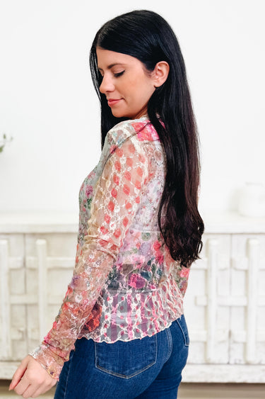 Flower Patch Kid Top