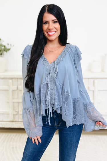 Unity Laced Top - 4 Colors!