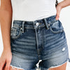 Steady Shine By Risen - Denim Shorts - Medium