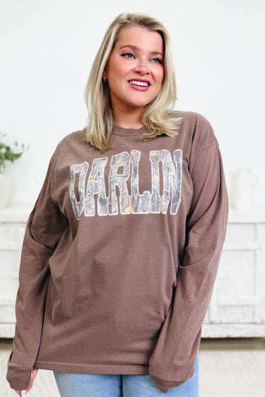 Hello Darlin' Camo Graphic Tee