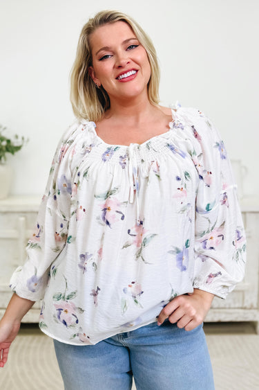 Yes Indeed Floral Top
