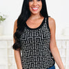 Grind Stone Rhinestone Tank Top - 2 Colors!