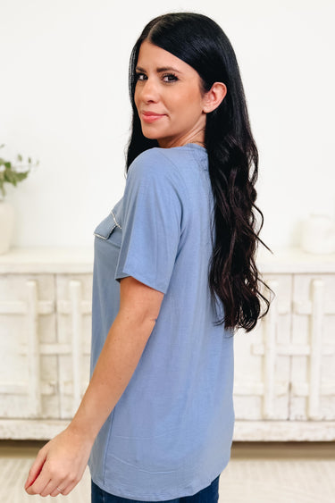 Pocketful Of Sparkle Top - 3 Colors!