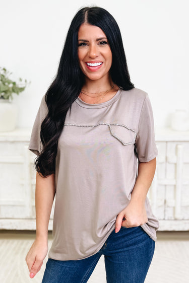 Pocketful Of Sparkle Top - 3 Colors!