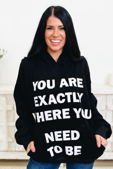 Quote Of The Day Hoodie - 2 Colors!