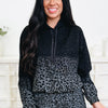 Bold & Cozy Leopard Hooded Sweatshirt - 2 Colors!