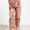 Huntin' Honey Wide Leg Pants - Pink Tree Camo