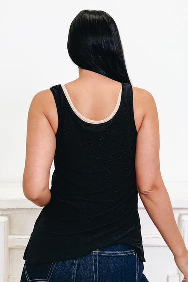Subtle Spark Solid Tank Top