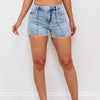 Sweet Thang By Risen - Denim Shorts - Light