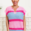 Bold & Bright Sweater Top - 3 Colors!