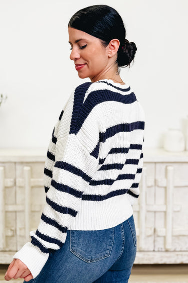 Bona Striped Cardigan