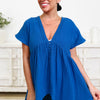 Florise Button Down Top -  2 Colors!