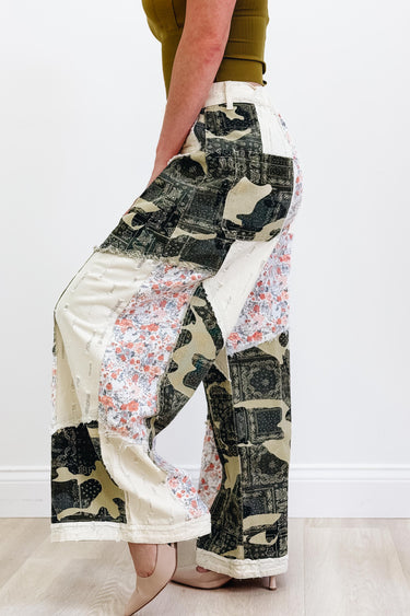 Mix Match Camo Pants - Camo Multi