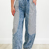Dream Chaser Floral Pants - Denim