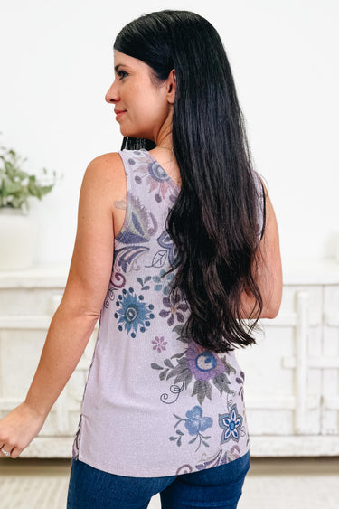The Art Of Floral Spark Tank Top