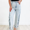 Greater Plan By Mystree - Floral Straight Leg Jeans - 2 Colors!