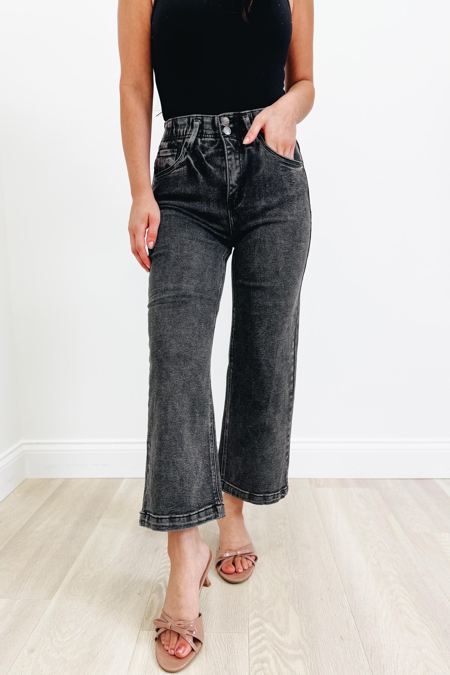Classic Crush By Saige Denim - Wide Leg Jeans