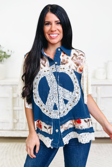 Peace Be Still Top - 2 Colors!