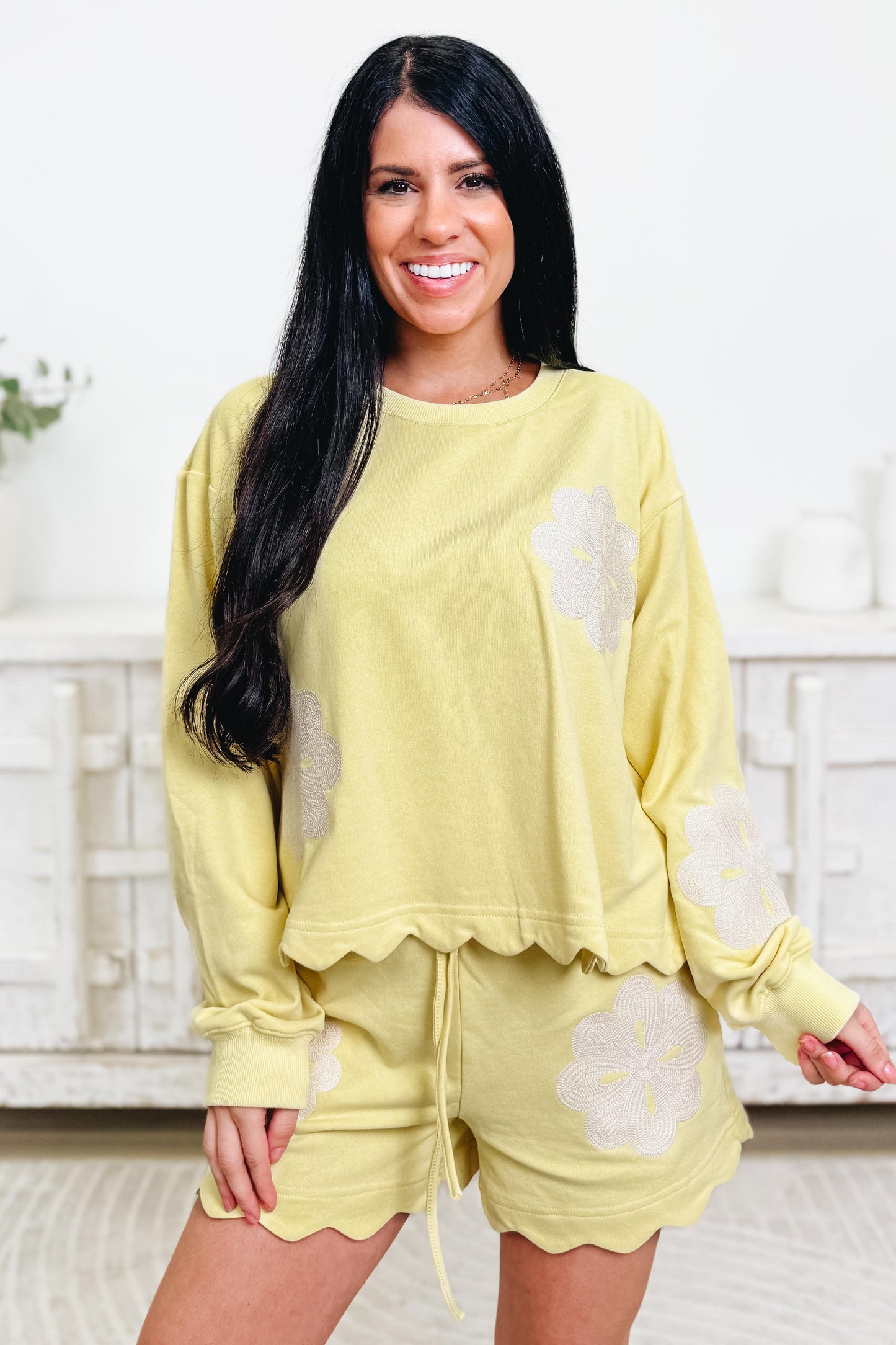 Flower Power Pullover - 2 Colors!