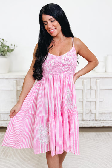 Spring Into Sun Dress - 2 Colors!