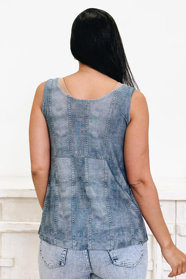Denim Dreamer Tank Top