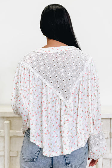 Here To Pray Floral Top - 2 Colors!