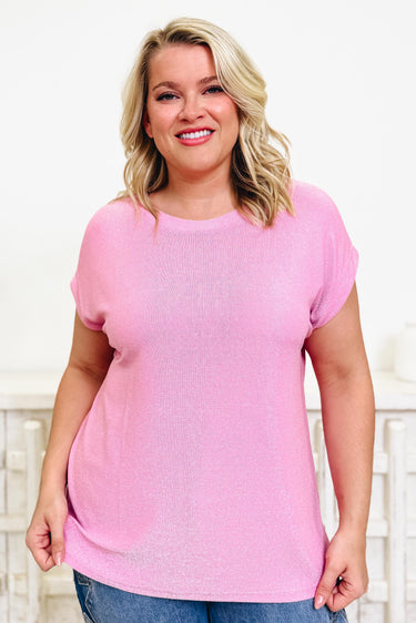 Shimmer So Bright Top - 2 Colors!