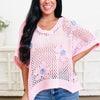Daisy Charm Knit Sweater