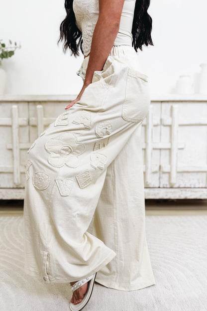 Peace & Love Pants - 2 Colors!