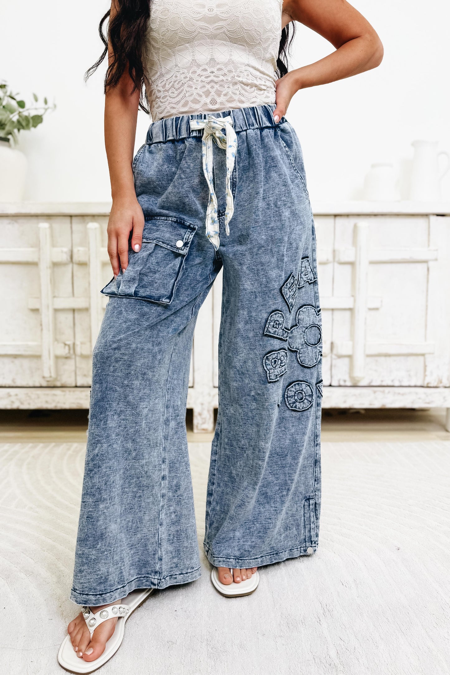 Peace & Love Pants - 2 Colors!