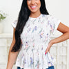 Sweet Petals Babydoll Top