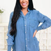 Sweet Blue Skies Chambray Top