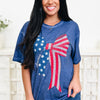 American Ribbon Bow Graphic Tee