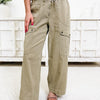 The Same Page Pants - Dark Tan