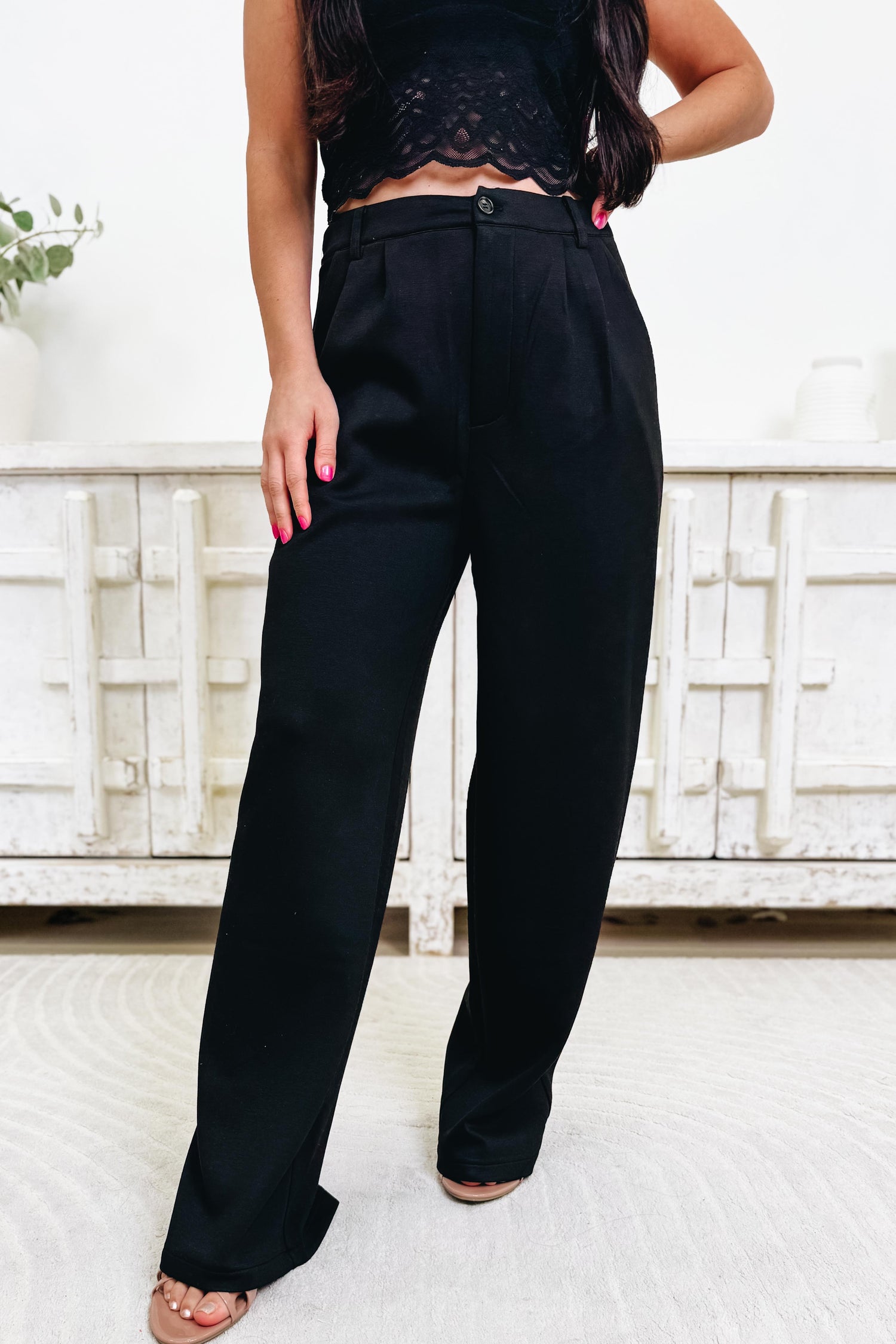 Calm & Collected Trouser Pants - 2 Colors!