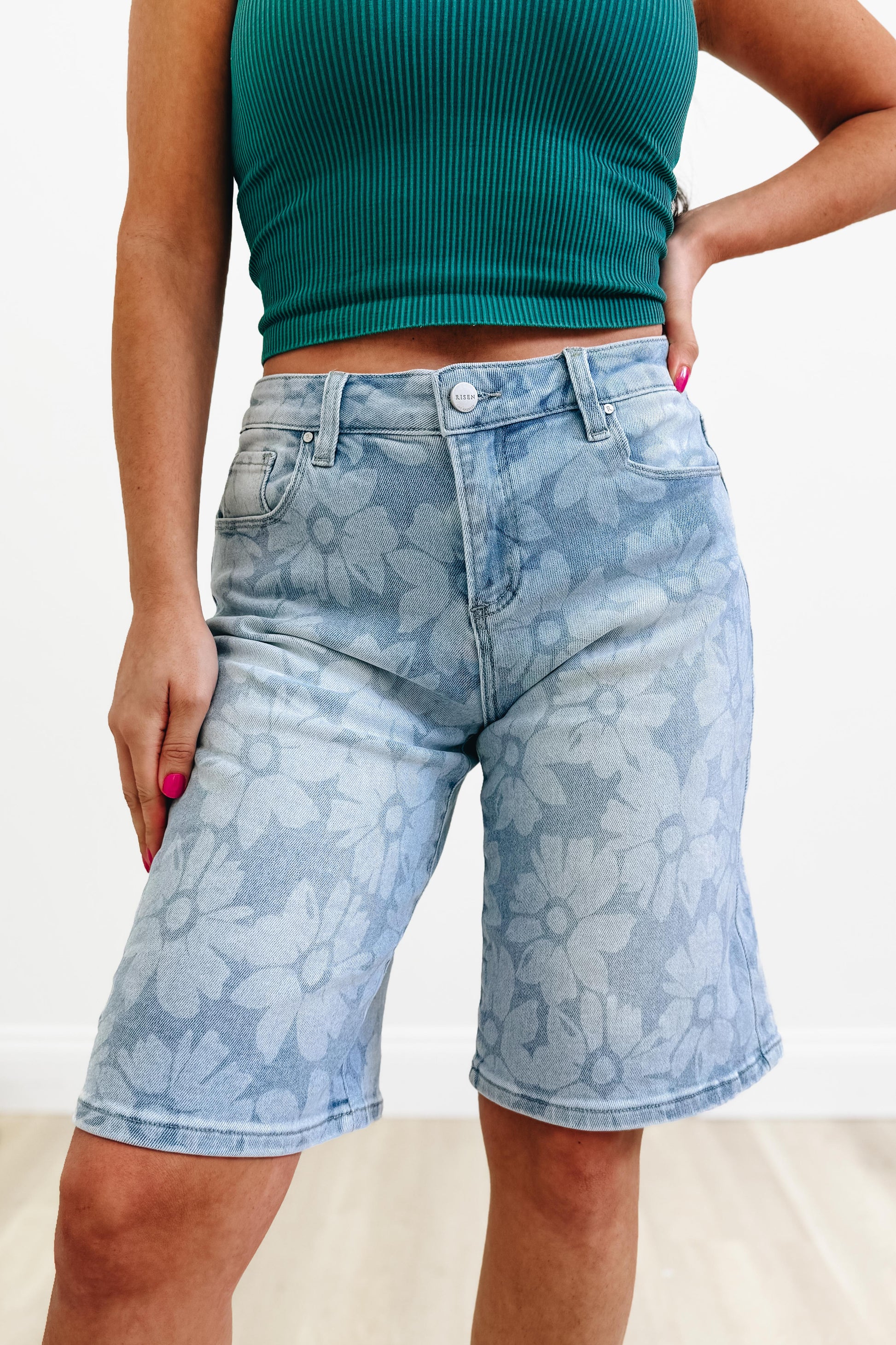 Summer Fun By Risen - Bermuda Denim Shorts