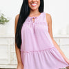 Just Right Tiered Tank Top - 2 Colors!