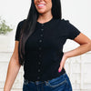 Pure Love Button Down Top - 2 Colors!