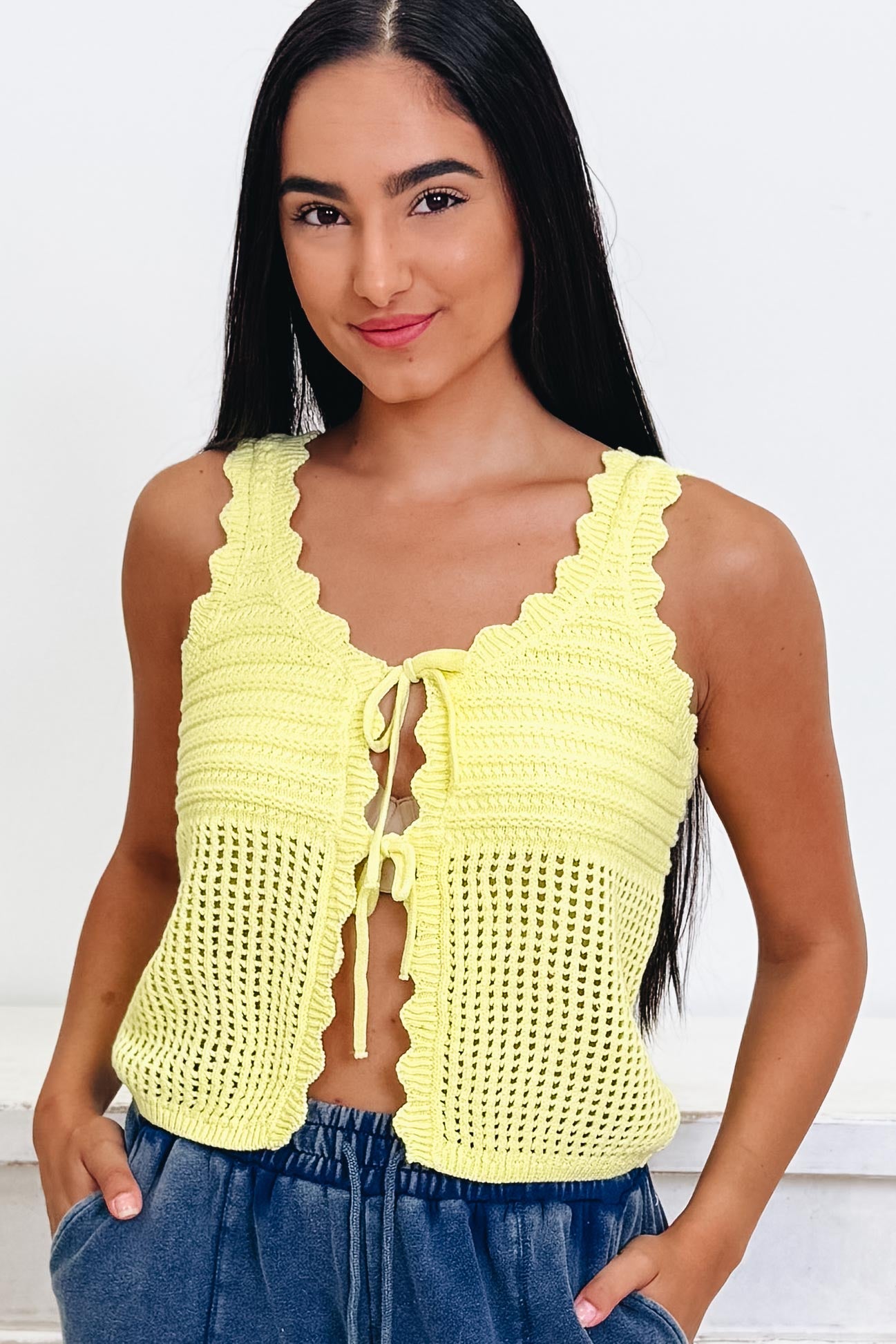 Flirty Knit Vest - 5 Colors!