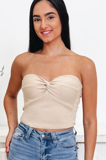 Sweet Twist Bustier Top - 5 Colors!